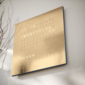 QLOCKTWO EARTH - Creator's Edition -  GOLD