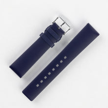 Load image into Gallery viewer, Hirsch Pure Natural Rubber Waterproof Watch Strap BLUE 20 mm