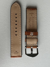 Load image into Gallery viewer, Rios1931 OXFORD Vintage Leather flat Watch Strap Golden Brown 22mm