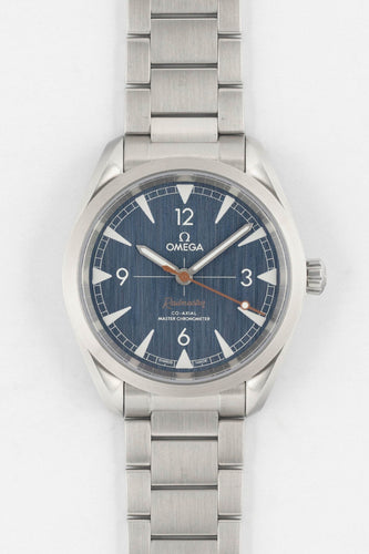 OMEGA Railmaster 40mm -  Blue Jeans Dial