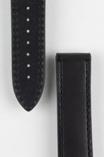 Load image into Gallery viewer, Rios1931 - Calf Leather Watch Strap for Omega folding clasp - BLACK