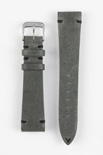 Load image into Gallery viewer, RIOS1931 WALKER Genuine Vintage Leather Watch Strap in STONE GREY 20 mm