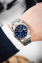 Load image into Gallery viewer, Rolex Datejust 41mm Blue Dial