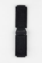 Load image into Gallery viewer, 24mm Honeycomb Nylon Watch Strap BLACK Tactical Hook &amp; Loop Military style