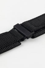 Load image into Gallery viewer, Tactical Hook &amp; Loop  Nylon Watch Strap BLACK